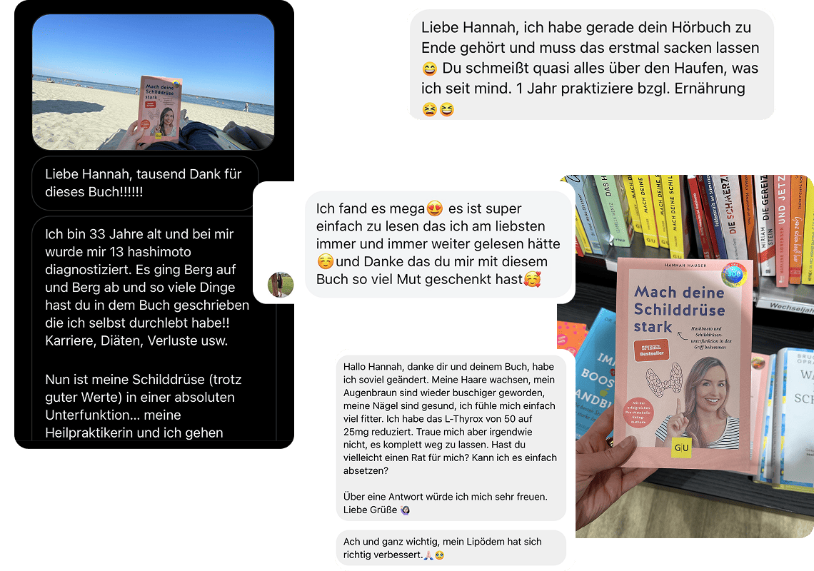 Screenshots von Kunden Bewertungen